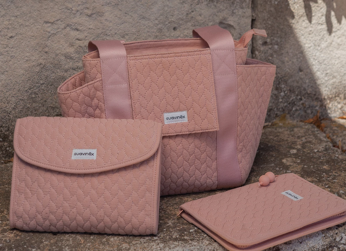 bolsos maternidad pequeño wonder rosa